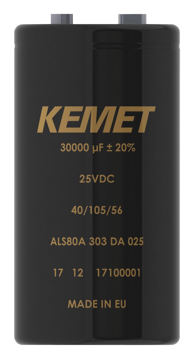 Kemet ALS80A103DB063 ALS80A103DB063 Electrolytic Capacitor Long Life 10000 &Acirc;&micro;F 63 V &plusmn; 20% Screw 9000 Hours @ 105&deg;C