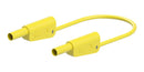 Staubli 66.2013-10024 66.2013-10024 Banana Test Lead 4mm Stackable Plug Shrouded