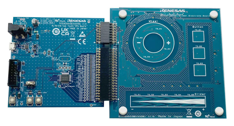 Renesas RTK0EG0047S01001BJ RTK0EG0047S01001BJ RL78/G16 CAP Touch Evaluation System New