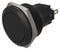 EAO 82-6951.1000 Vandal Resistant Switch, 82-6x51.1000 Series, 22 mm, SPDT, Momentary, Round Flat Flush, Black