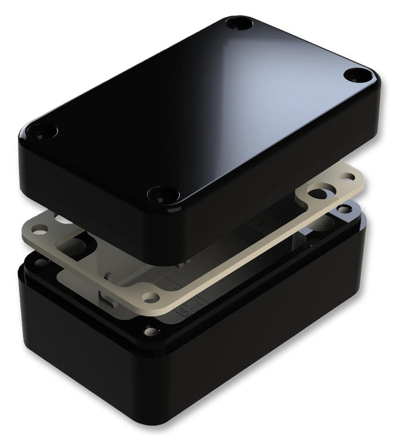 DELTRON ENCLOSURES 487-130806E-66 Metal Enclosure, Heavy Duty, Diecast, IP66, Small, Diecast Aluminium, 60 mm, 80 mm, 130 mm, IP66 GTIN UPC EAN: 5056414505230