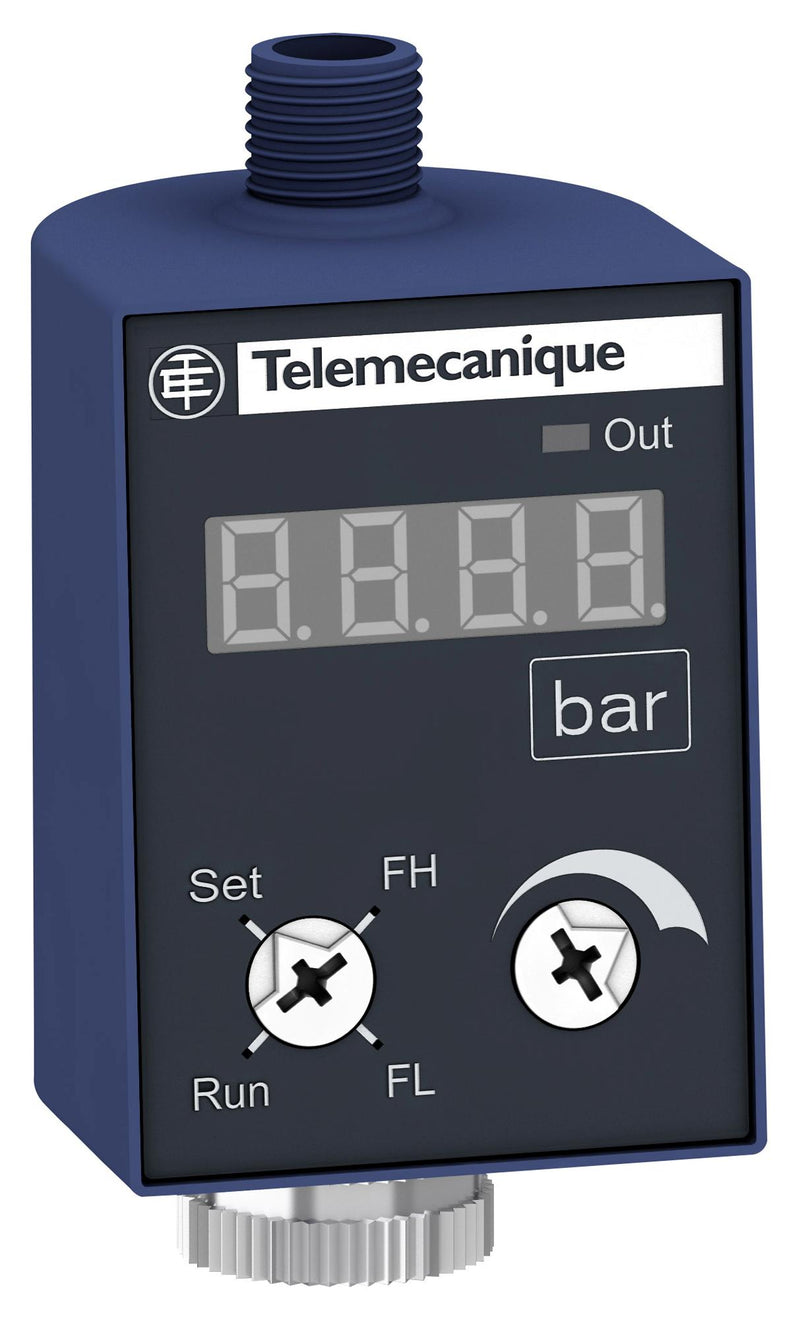 Telemecanique Sensors ZMLPA1N2SW ZMLPA1N2SW Pressure Switch SPST-NO SPST-NC Stud M12 Connector