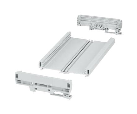 PHOENIX CONTACT 1300357 Plastic Enclosure, DIN Rail, PVC, 127.8 mm, 183.8 mm, 39.45 mm UM-BASIC-KIT-B108-L180-7035