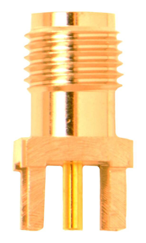 LINX - TE CONNECTIVITY CONSMA001-G RF / Coaxial Connector, SMA Coaxial, Straight Jack, Through Hole Vertical, 50 ohm