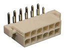 MOLEX 39-29-1127 Pin Header, Power, Wire-to-Board, 4.2 mm, 2 Rows, 12 Contacts, Through Hole Right Angle