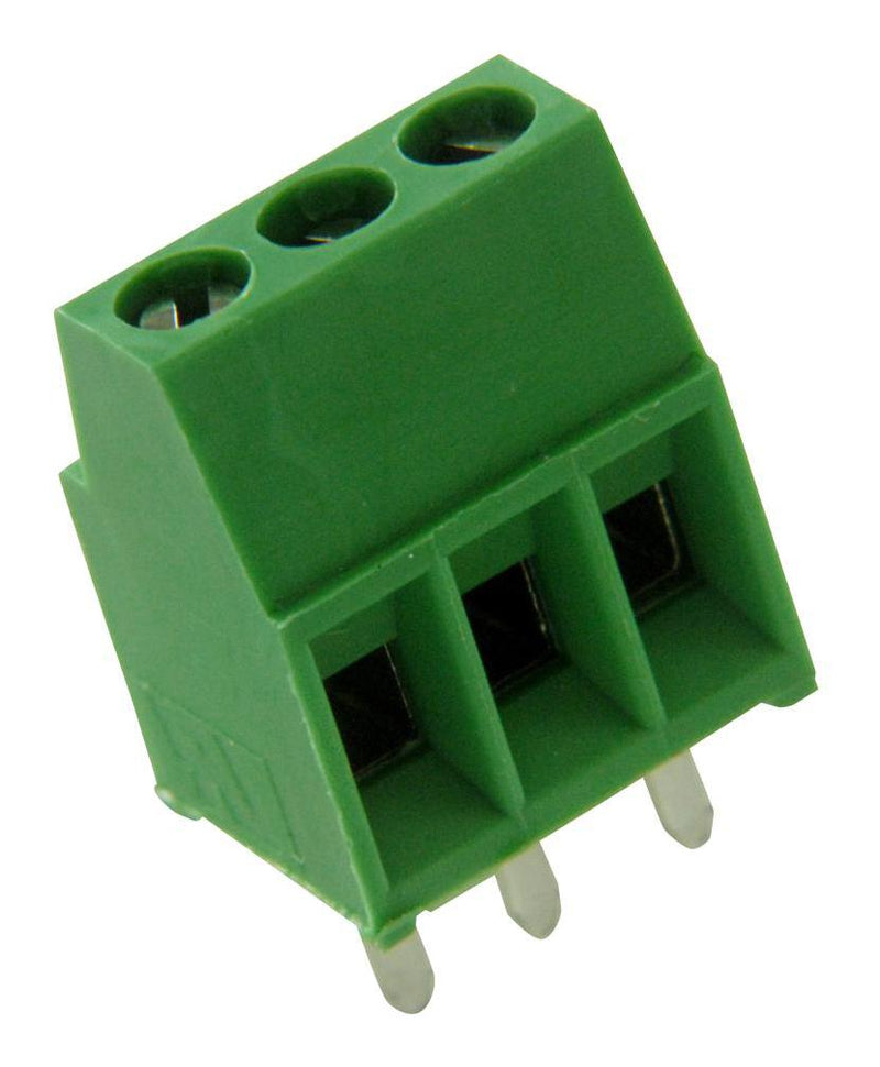 AMPHENOL ANYTEK VI04215500J0G Wire-To-Board Terminal Block, 5.08 mm, 4 Ways, 28 AWG, 12 AWG, Screw