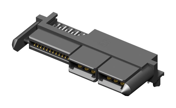 SAMTEC LPHS-04-16-L-RT1 Rectangular Power Connector, 20 Contacts, LPHS Series, PCB Mount, Through Hole Right Angle