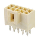 Molex 105310-2210 105310-2210 Pin Header Power Wire-to-Board 2.5 mm 2 Rows 10 Contacts Through Hole Straight