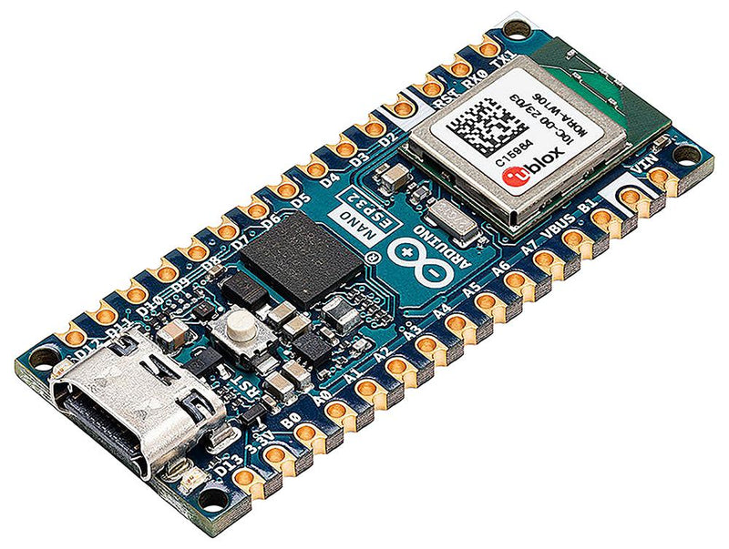 ARDUINO ABX00092 Nano Form Factor Board, NORA-W106, 32bit, Xtensa LX7 GTIN UPC EAN: 7630049204584