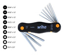 WIHA 35197 HEX KEY SET, FOLD-OUT, 9PC