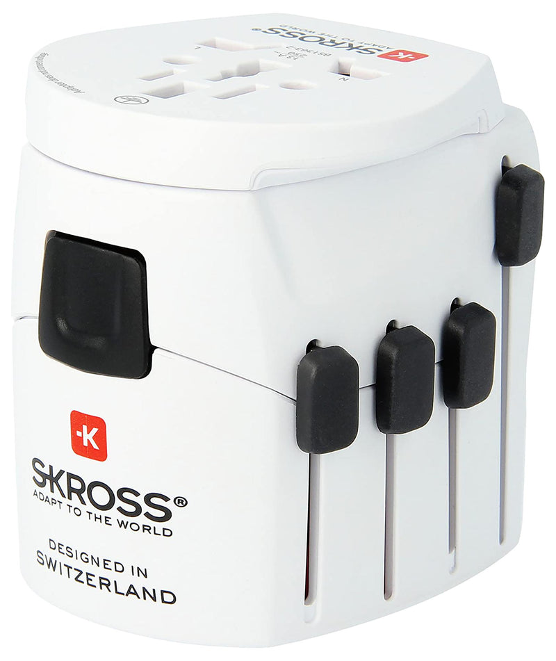 Skross 1.103180 1.103180 Travel Adapter PRO World 7A/250V New