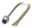 Phoenix Contact SACC-E-FS-8CON-M16/05 SCO SACC-E-FS-8CON-M16/05 SCO Sensor Cable M12 Receptacle Free End 8 Positions 500 mm 19.6 "