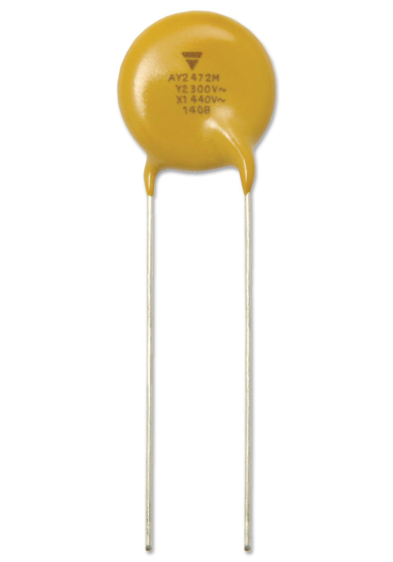 Vishay S101K29S3NN63L6R S101K29S3NN63L6R Ceramic Disc Capacitor 100 pF 1 kV &plusmn; 10% Z5P 6.4 mm Radial Leaded