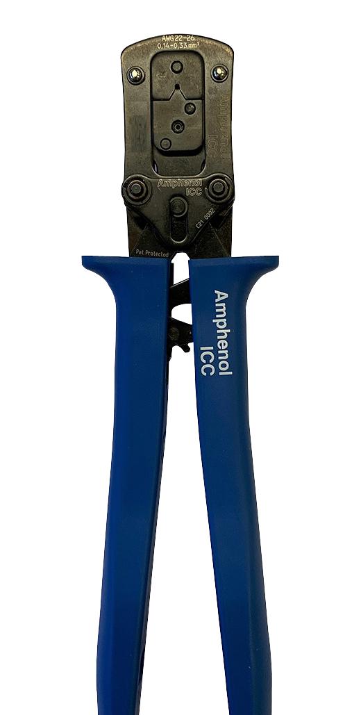 AMPHENOL COMMUNICATIONS SOLUTIONS 10162310-001 Crimp Tool, Ratchet, Amphenol PV Series 32-28AWG Terminals, PV Series