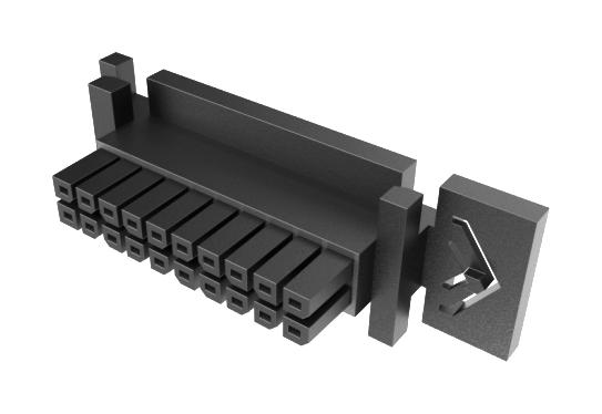 Amphenol Communications Solutions 10159684-20GLF 10159684-20GLF Conn Housing Rcpt 20POS 3MM