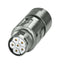 PHOENIX CONTACT 1628845 Sensor Connector, M23 PRO Series, M23, Female, 5 Power + PE Positions M23-5ES198A9L23S