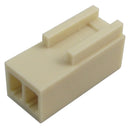 Multicomp PRO MC34481 MC34481 Connector Housing MC34 Receptacle 2 Ways 2.54 mm 2218T Crimp Contacts