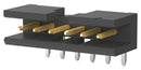 TE CONNECTIVITY 2MM-HSD-S12-HT-02-H-TB Pin Header, Board-to-Board, 2 mm, 1 Rows, 12 Contacts, Through Hole Right Angle, 2MM-HSD Series