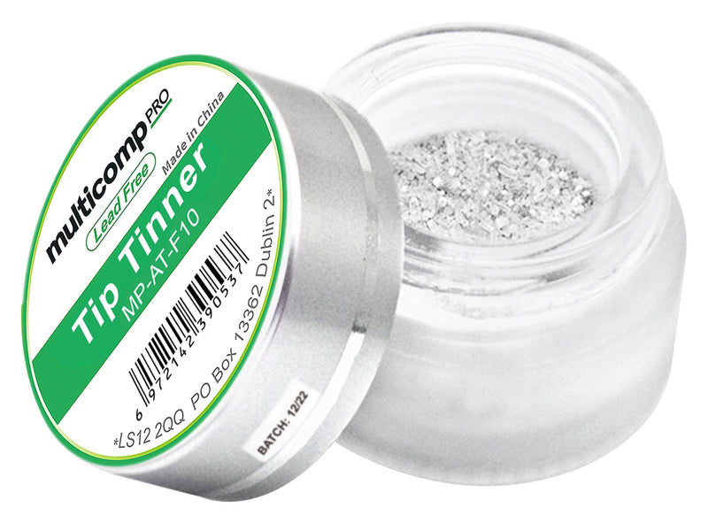 Multicomp PRO MP-AT-F10 MP-AT-F10 Tip Tinner Soldering Tips and Re-tin Reusable