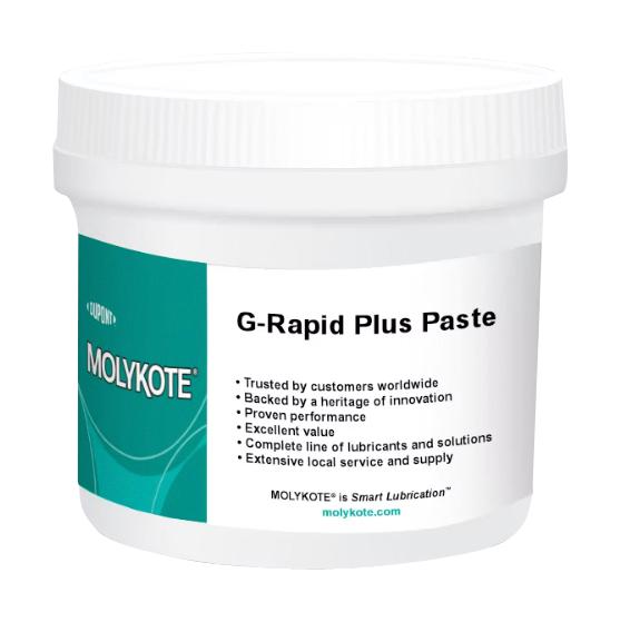 MOLYKOTE MOLYKOTE G-RAPID PLUS, 1KG Anti-Seize Paste, NLGI Grade 2, -35 &deg;C to 450 &deg;C, Can, 1kg