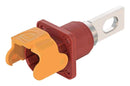 HARTING 09930010324 Heavy Duty Connector, Red/Yel, Busbar, Base, Bulkhead Mount, Top Entry, Nylon (Polyamide) Body