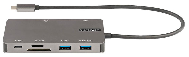 Startech DKT30CHVSDPD DKT30CHVSDPD Converter USB-C to HDMI/RJ45/VGA/USB-A/USB-C 5 Gbps 100 W Multiport Adapter Passthrough