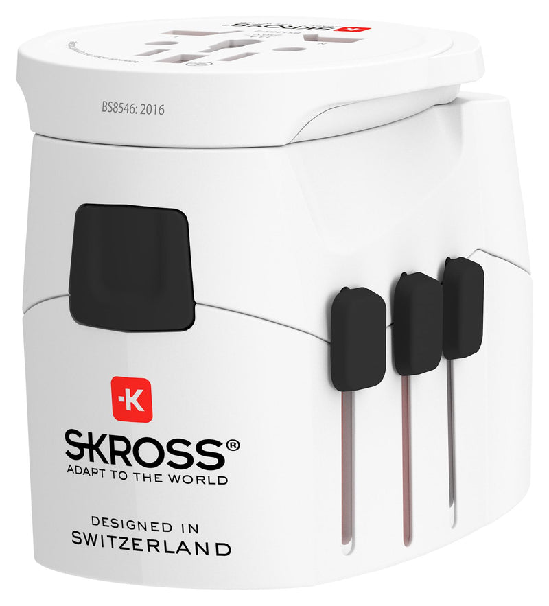 Skross 1.302472 1.302472 Travel Adapter PRO Light USB 7A/250V New