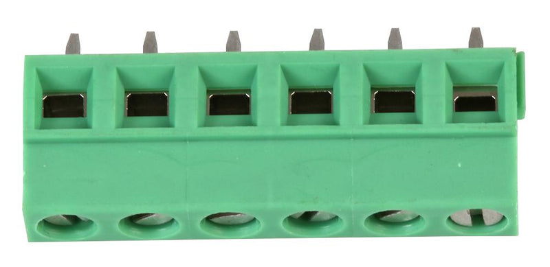 PHOENIX CONTACT 1729160 Wire-To-Board Terminal Block, 5.08 mm, 6 Ways, 26 AWG, 16 AWG, 1.5 mm&sup2;, Screw MKDSN 1,5/ 6-5,08, GTIN UPC EAN: 4017918026035