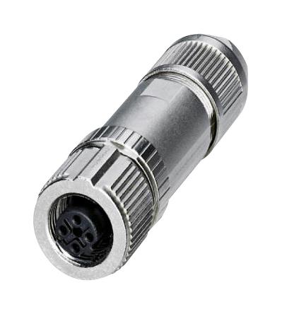 PHOENIX CONTACT 1424683 Sensor Connector, PROFINET CAT5, M12 Push-In, M12, Female, 4 Positions, Push In Socket GTIN UPC EAN: 4055626376103 SACC-M12FSD-4PL SH PN