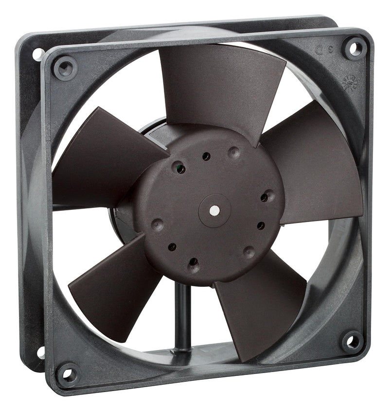 EBM-PAPST 4312/2 4312/2 DC Axial Fan 12 V Square 119 mm 32 Ball Bearing 100.1 CFM