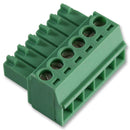 Phoenix Contact MC 15/6-ST-35 MC 15/6-ST-35 Pluggable Terminal Block 3.5 mm 6 Ways 28AWG to 16AWG 1.5 mm&Acirc;&sup2; Screw 8 A