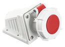 Multicomp PRO MP011100 MP011100 Pin &amp; Sleeve Connector 32 A 400 V Panel Mount Socket 3P+N+E Red White