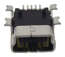 Samtec MUSB-05-S-B-SM-A-K-TR MUSB-05-S-B-SM-A-K-TR USB Connector Mini Type B 2.0 Receptacle 5 Ways Surface Mount Right Angle