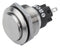 EAO 82-6161.1000 Vandal Resistant Switch, Flush, 82, 22.3 mm, SPDT, Momentary, Round Raised, Natural