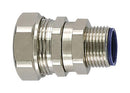 HELLERMANNTYTON LTS16-SMC-M16 Conduit Connector, Straight, Brass, Nylon 6 (Polyamide 6), Steel, Metallic, 40.9 mm, IP68