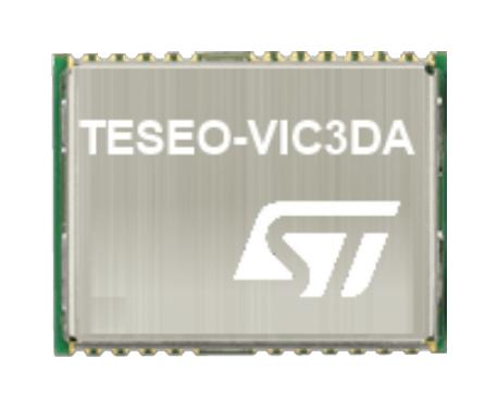 Stmicroelectronics TESEO-VIC3DA TESEO-VIC3DA Gnss Dead Reckoning Module 1.57542 GHZ 32 Channels 1.5 m 2.97 V to 3.63