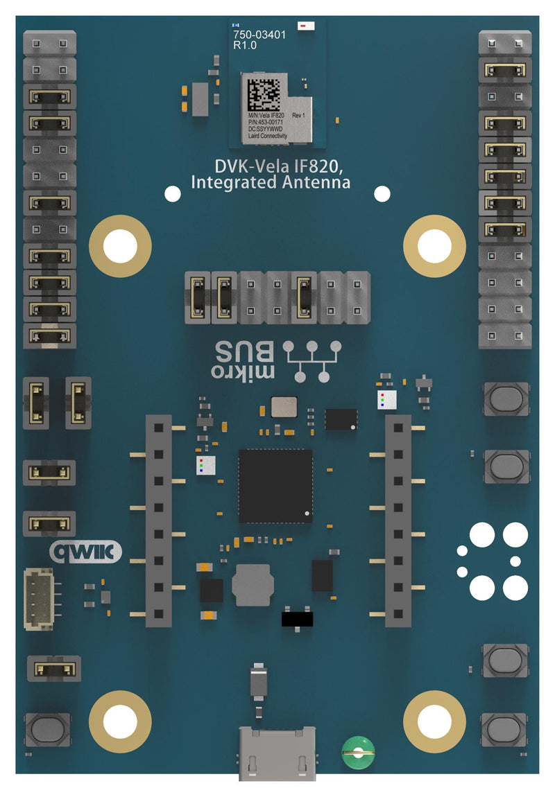 LAIRD CONNECTIVITY 453-00171-K1 Development Kit, CYW20820, Bluetooth, Wireless Module, w/Integrated Chip Antenna