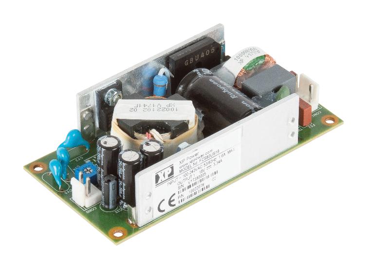 XP POWER FCS60US24 AC/DC Open Frame Power Supply (PSU), ITE & Medical, 1 Output, 60 W, 80V AC to 264V AC