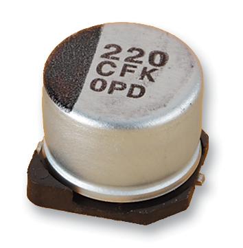 PANASONIC EEEFK1H102AM SMD Aluminium Electrolytic Capacitor, Radial Can - SMD, 1000 &micro;F, 50 V, 5000 hours @ 105&deg;C, Polar