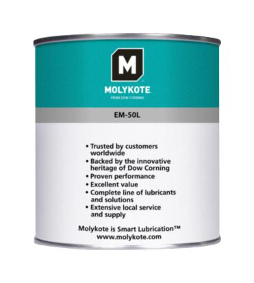 Molykote MOLYKOTE EM-50L 1KG MOLYKOTE 1KG Grease EM-50l Can 1kg