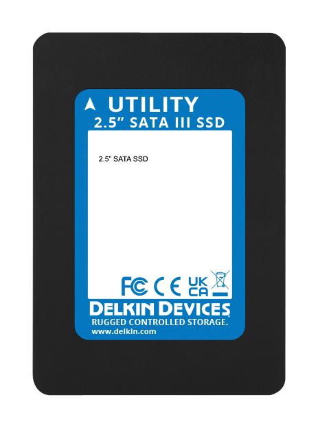 Delkin Devices DS2HFTEM5-35000-2 DS2HFTEM5-35000-2 SSD External 2.5 Inch Sata III 256 GB 3D TLC Nand New