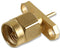 RADIALL R125483000 RF / Coaxial Connector, SMA Coaxial, Straight Flanged Plug, Solder, 50 ohm, Brass