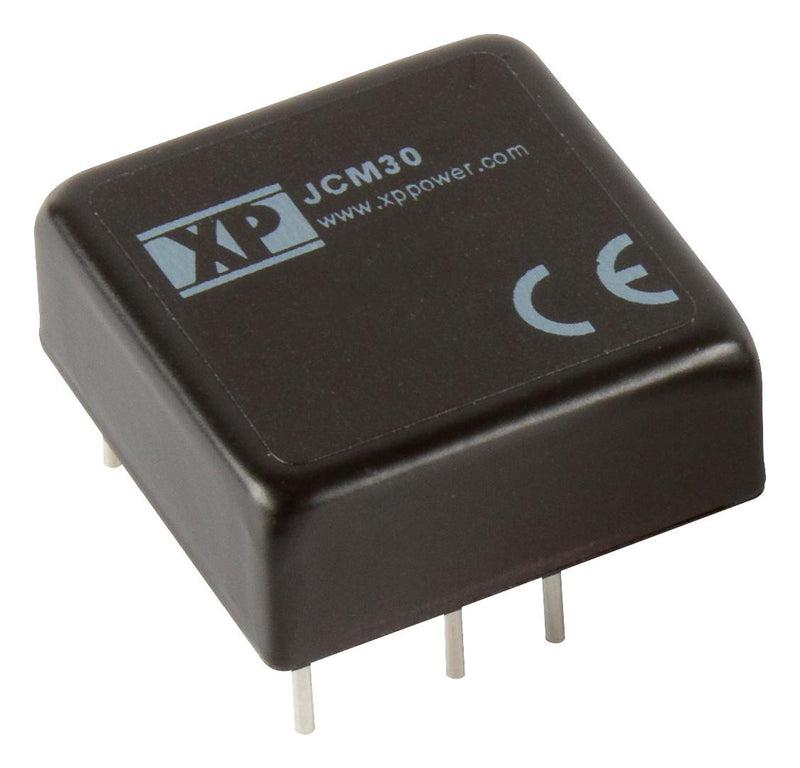 XP POWER JCM3024D15 Isolated Through Hole DC/DC Converter, ITE, 2:1, 30 W, 1 Output, 15 V, 1 A