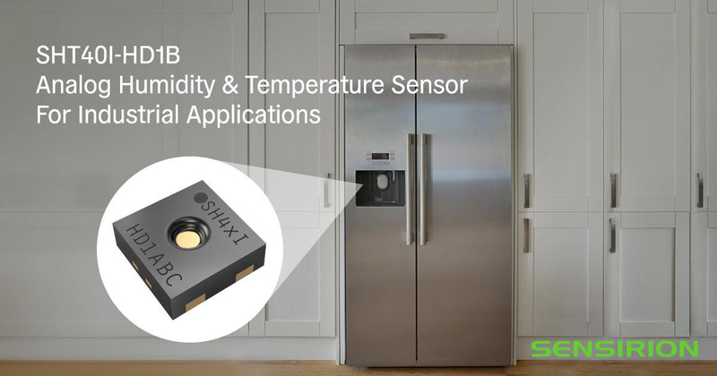 SENSIRION SHT40I-HD1B-R2 Temperature and Humidity Sensor, 0 to 100% RH, -40&deg;C to 125&deg;C, Analogue, DFN-4, 4.5 V to 5.5 V