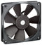 EBM-PAPST 4412FGMPR DC Axial Fan, 12 V, Square, 119 mm, 25.4 mm, Sleeve Bearing