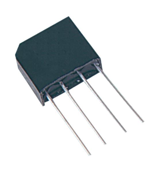 Vishay VS-2KBB10 VS-2KBB10 Bridge Rectifier Single Phase 100 V 1.9 A Through Hole 4 Pins 1.1