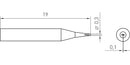 Weller RTM 003 S NW RTM NW Soldering TIP Chisel 0.3MM