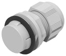 ENTRELEC - TE CONNECTIVITY 1SNG622025R0000 Cable Gland, 11 mm, 21 mm, Nylon 6 (Polyamide 6), Light Grey