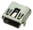 Molex 54819-0519 54819-0519 USB Connector Mini Type B 2.0 Receptacle 5 Ways Through Hole Mount Right Angle