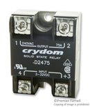 SENSATA/CRYDOM D2475 D2475 Solid State Relay SPST-NO 75 A 280 VAC Panel Mount Screw Zero Crossing